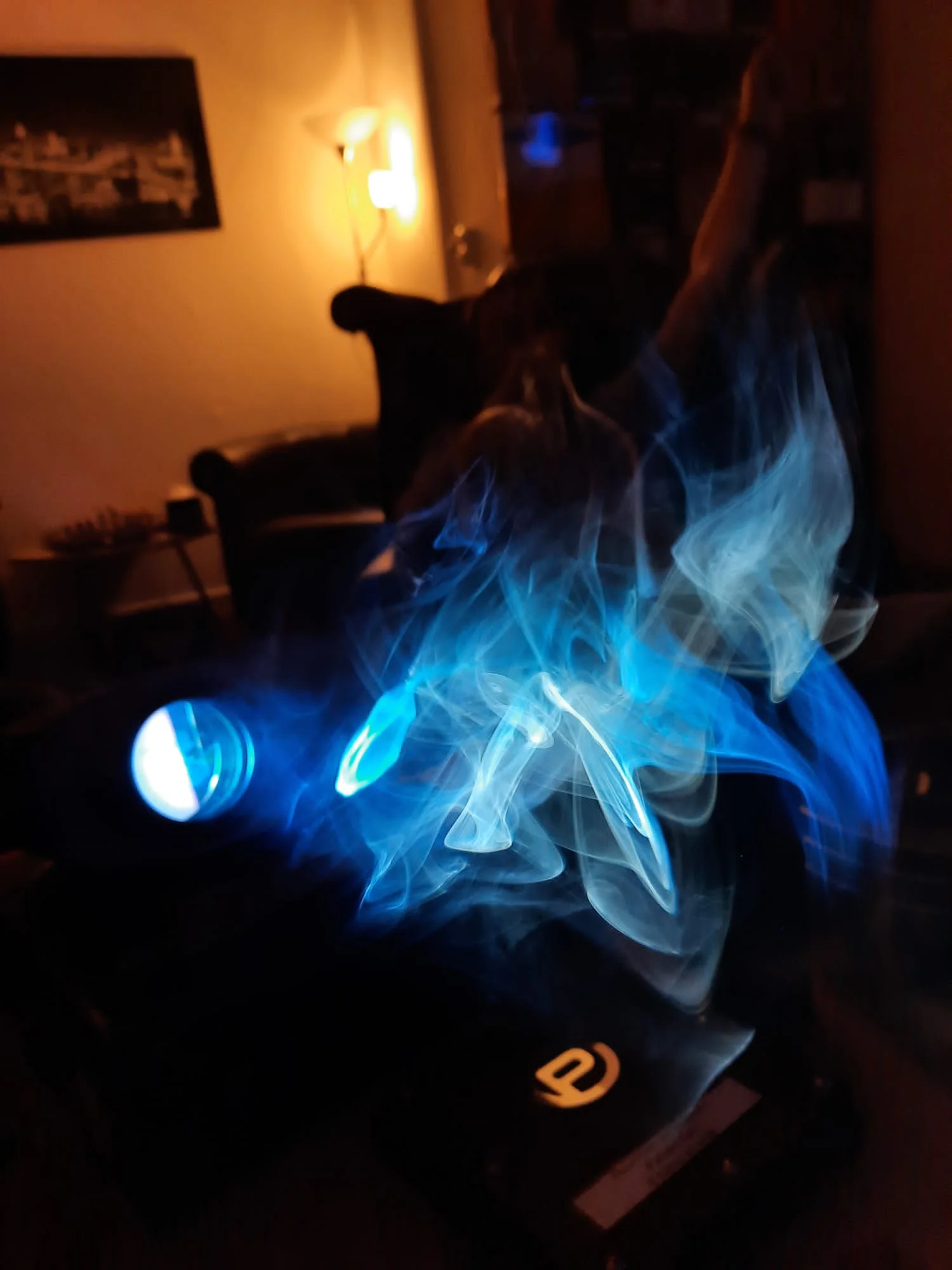Warm atmospheric illumination at Tempus Lounge